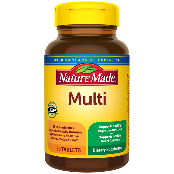 Nature Made Multivitamin with Iron, 130 tablets