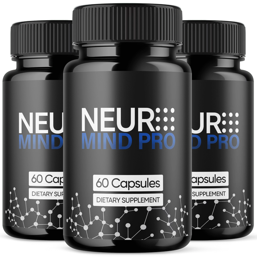 NeuroMind Pro, 3-bottle bundle (vendor promotional image)