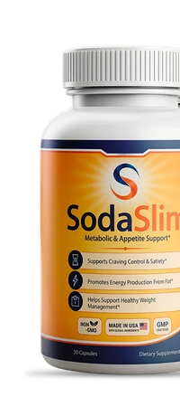 SodaSlim metabolic and appetite support capsules, 30-count bottle